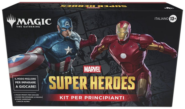 Magic the Gathering Marvel Super Heroes Beginner Box Case (3) italian 2