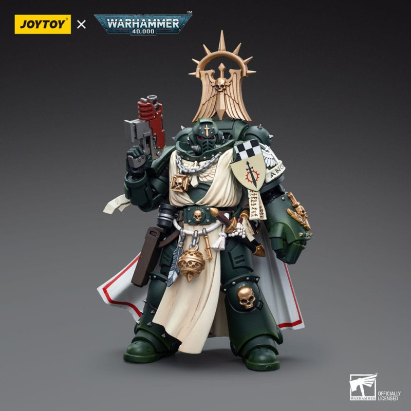 Warhammer 40k Action Figure 1/18 Dark Angels Master with Power Fist 12 cm 11