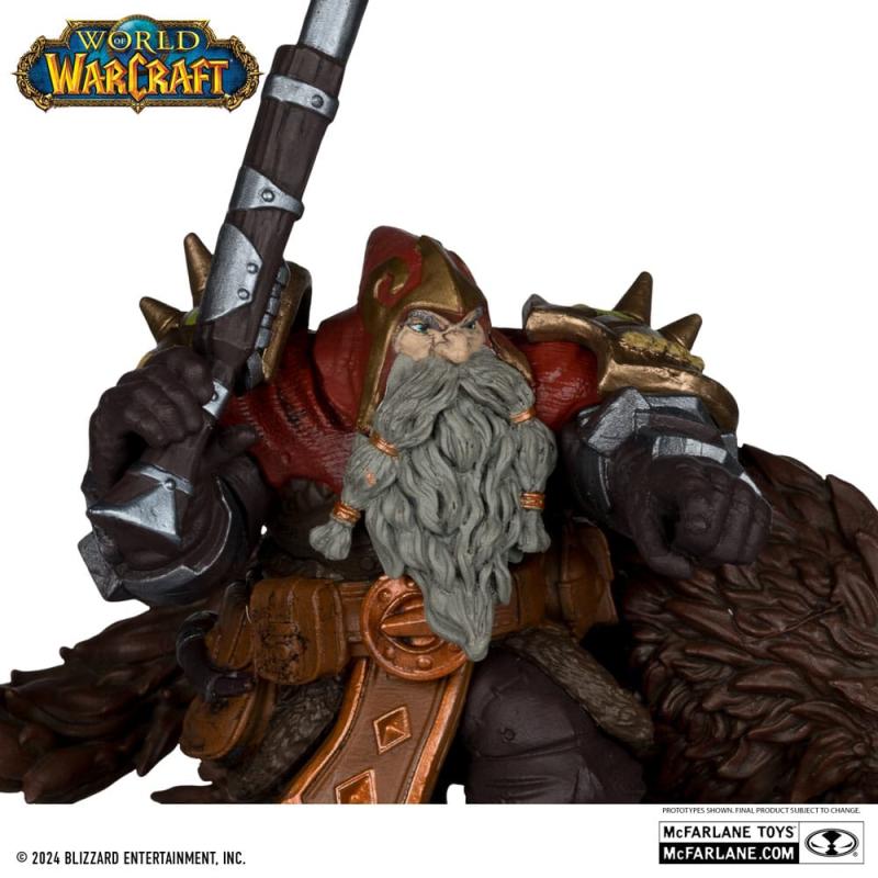 World of Warcraft PVC Statue 2-Pack 1/12 Dwarf Hunter: Beast Master & Pandaren: Monk (Gold Label) 15