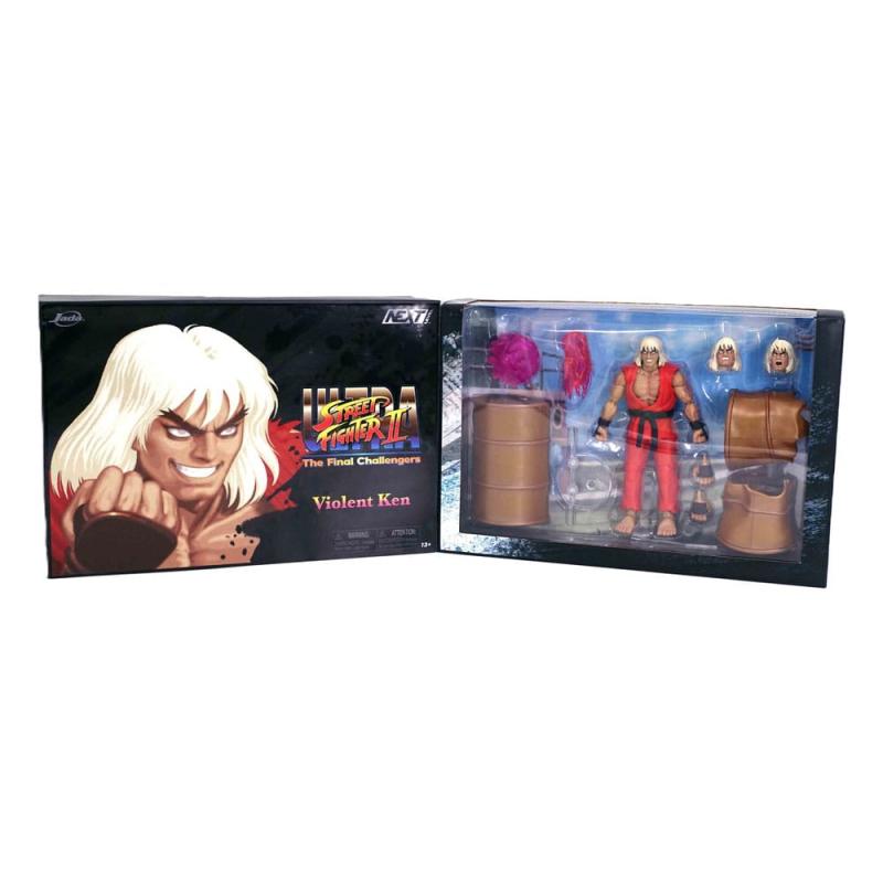 Ultra Street Fighter II: The Final Challengers Action Figure 1/12 Violent Ken Next Level SDCC 2024 E