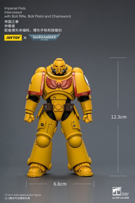 Warhammer 40,000 Action Figure Imperial Fists Intercessor 12 cm 8