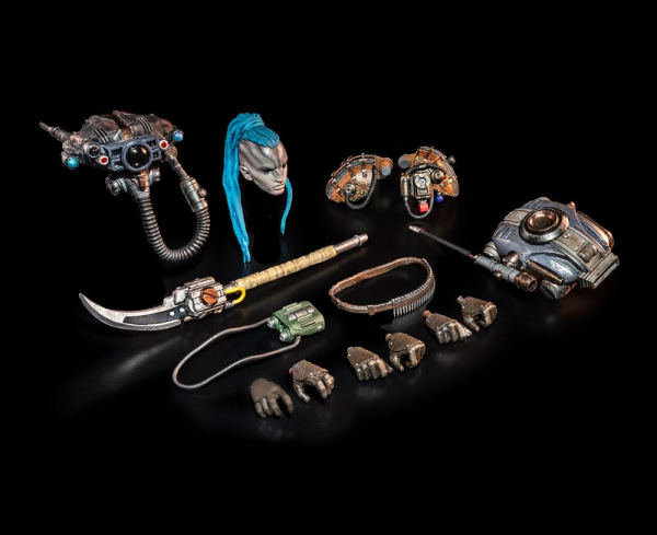 Cosmic Legions: OxKrewe Book One Thraxxon Actionfigur Kurnn Ray 2