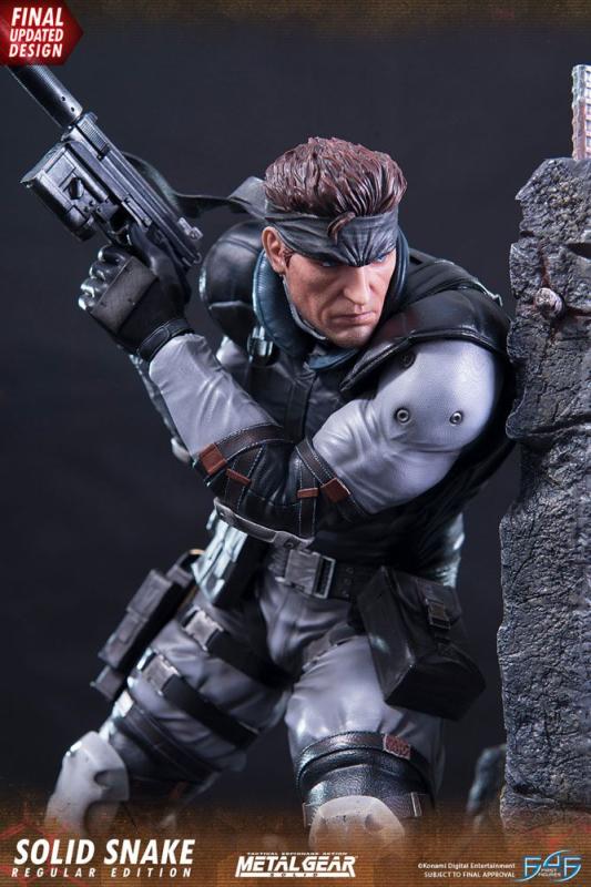 Metal Gear Solid Statue Solid Snake 44 cm 9