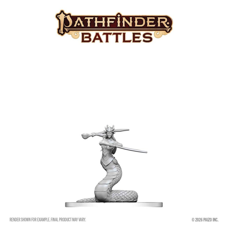Pathfinder Battles Deep Cuts Unpainted Miniature Lamia Matriarch 13 cm 2