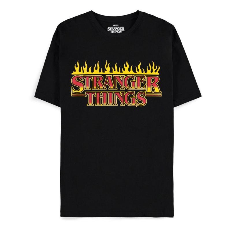 Stranger Things T-Shirt Fire Logo Size XXL