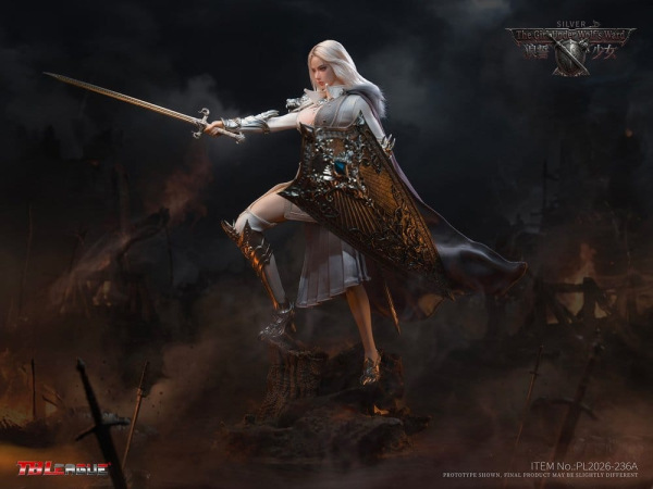 The Girl Under Wolf's Ward Action Figure 1/6 Alina (Silver) 30 cm 11