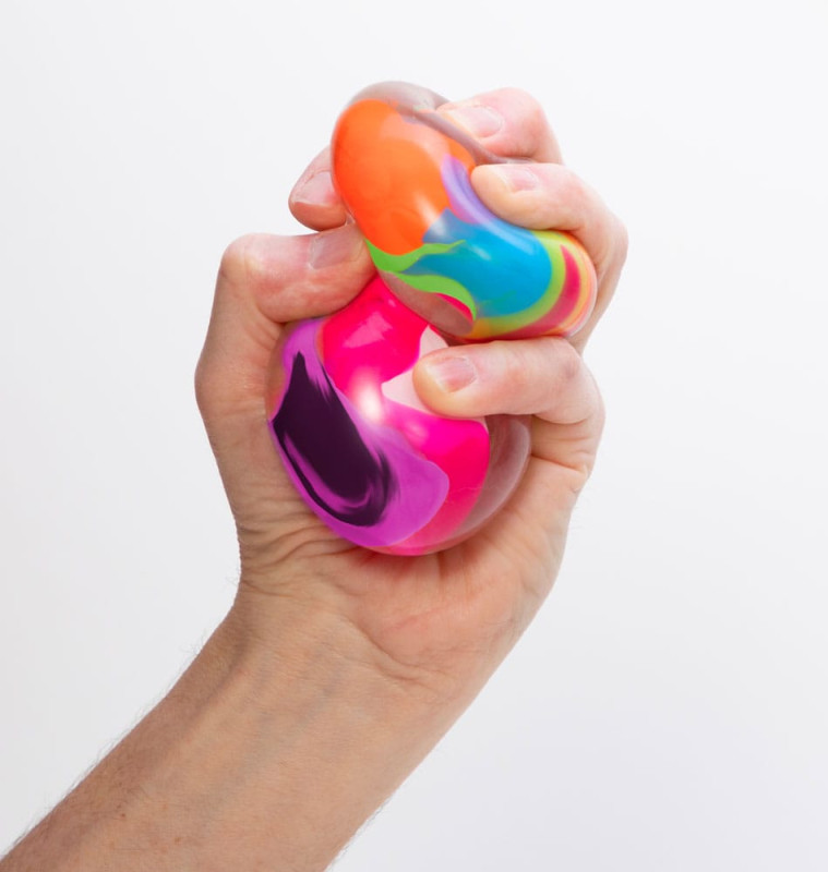 NeeDoh Squeeze Figures Marbleez Ball 7 cm Display (6) 4