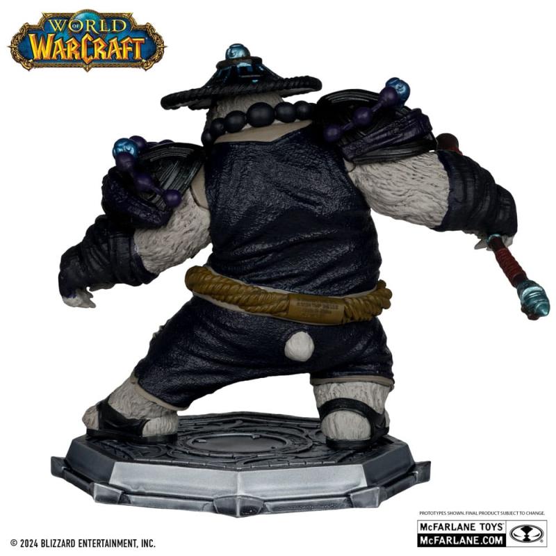 World of Warcraft PVC Statue 2-Pack 1/12 Dwarf Hunter: Beast Master & Pandaren: Monk (Gold Label) 15