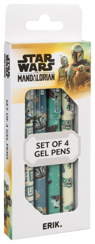Star Wars: The Mandalorian Erasable Pens Set (4) 3
