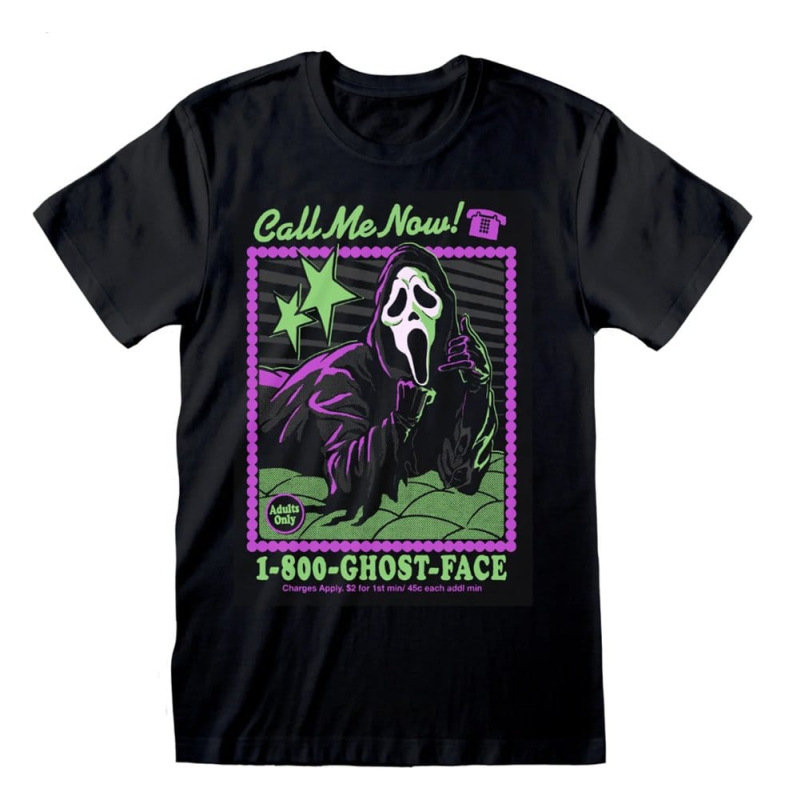 Steven Rhodes T-Shirt Ghostface x SR 1800 Black Size L 1