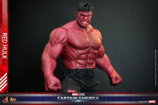 Captain America: Brave New World Movie Masterpiece Action Figure 1/6 Red Hulk 47 cm 2