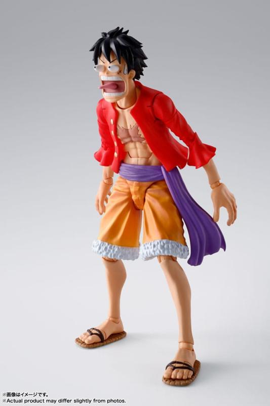 One Piece S.H. Figuarts Action Figure Monkey D. Luffy (The Raid on Onigashima) 14 cm