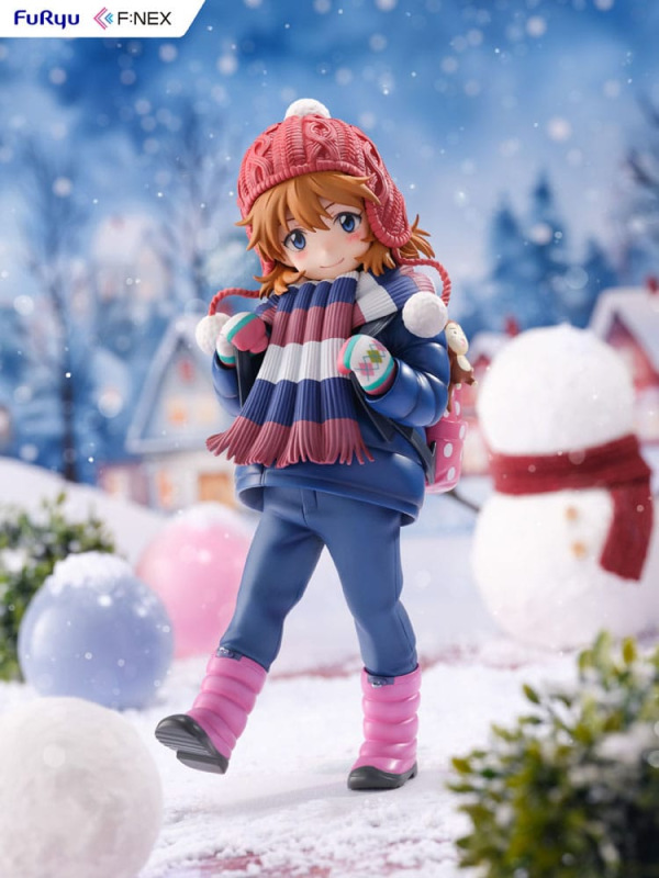 Evangelion: 3.0 + 1.0 Thrice Upon a Time FNEX Statue 1/6 Asuka Shikinami Langley Winter Ver. 20 cm 1