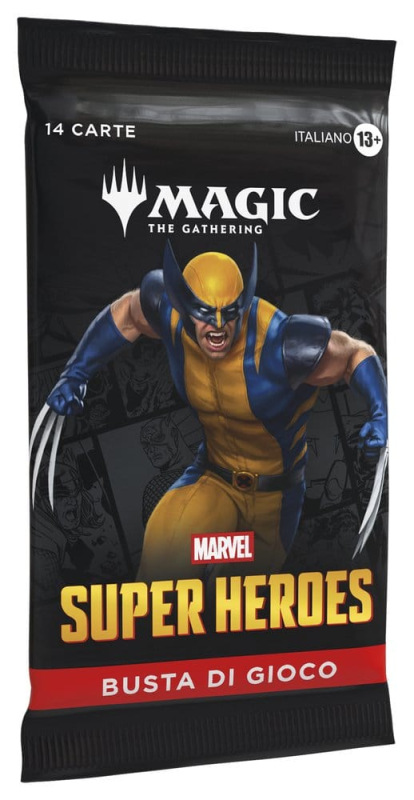 Magic the Gathering Marvel Super Heroes Play Booster Display (30) italian 4