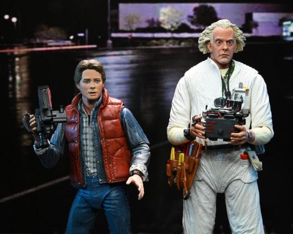 Back to the Future: Doc Brown (1985) 18 cm Action Figure Ultimate - Neca