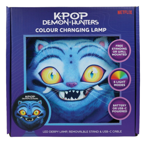 KPop Demon Hunters Mood Lamp with USB-C Derpy 11cm 5