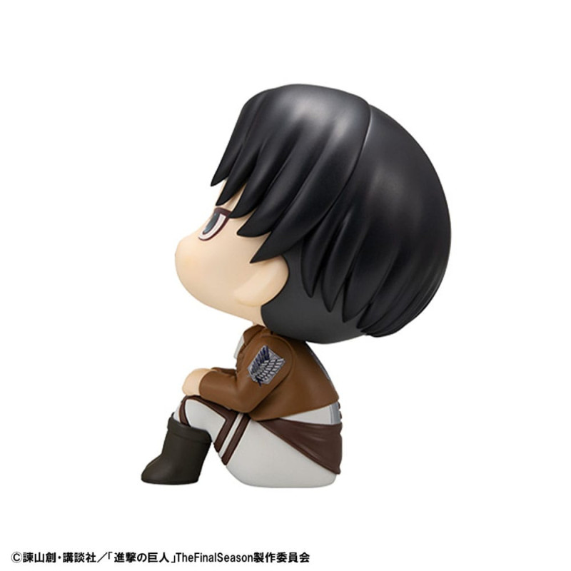Attack on Titan Look Up PVC Statue Levi 11 cm 4