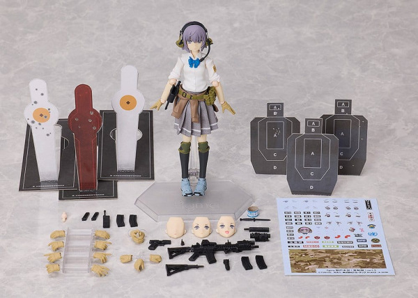 Little Armory figma Action Figure Miyo Asato: Summer Uniform ver. 1.5 13 cm 5