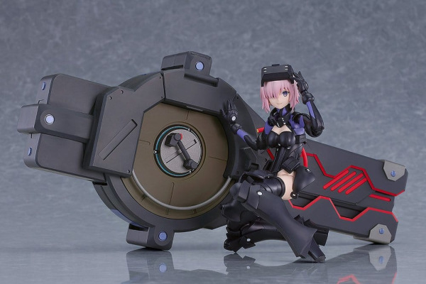 Fate/Grand Order Plamatea Plastic Model Kit Shielder/Mash Kyrielight (Ortinax) Black Barrel Edition 11