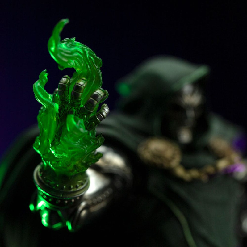 The Infinity Gauntlet Marvel Legends Diorama Statue 1/10 Doctor Doom Deluxe Edition 42 cm 11