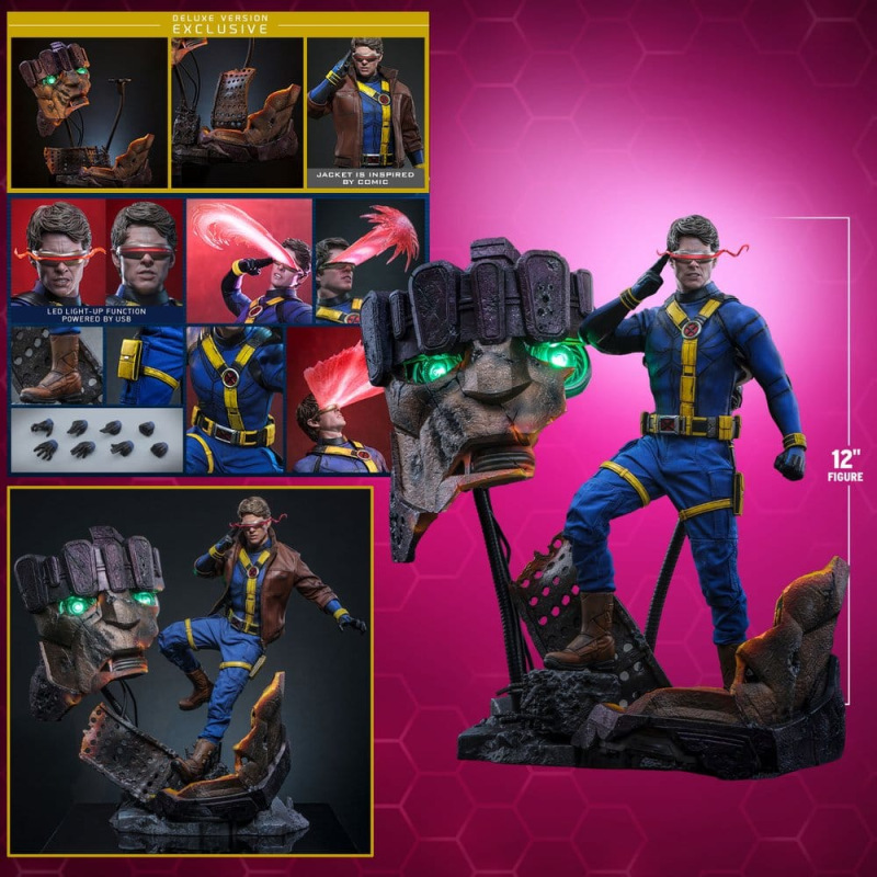 Avengers: Doomsday Movie Masterpiece Action Figure 1/6 Cyclops (Deluxe Version) 30 cm 2