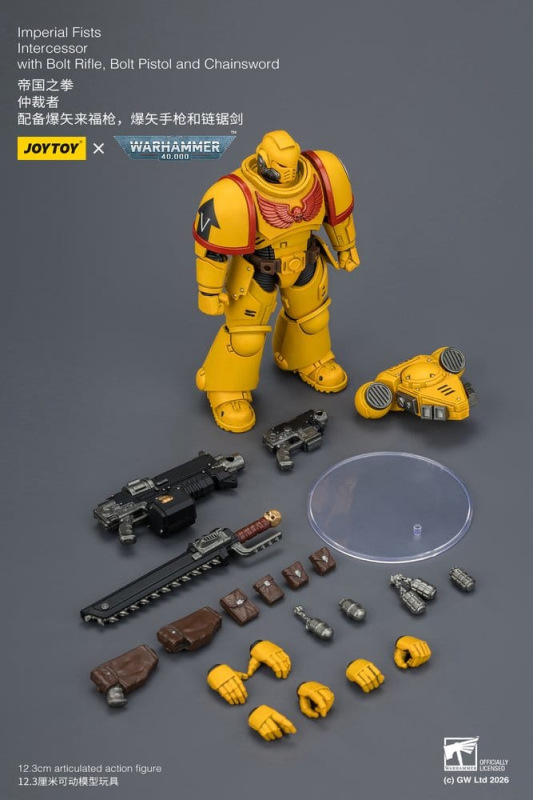 Warhammer 40,000 Action Figure Imperial Fists Intercessor 12 cm 7