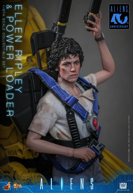 Alien Movie Masterpiece Figure Set 1/6 Ellen Ripley and Power Loader 52 cm 4
