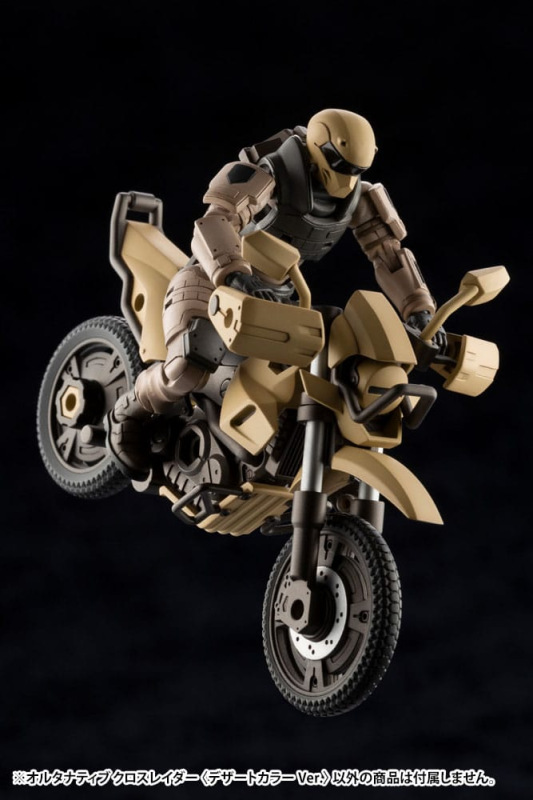 Hexa Gear Plastic Model Kit 1/24 Alternative Cross Rider Desert Color Ver. 10 cm 6
