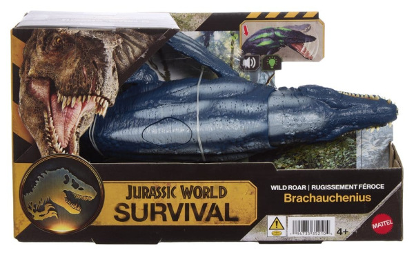 Jurassic World: Survival Action Figure Wild Roar Brachauchenius 3