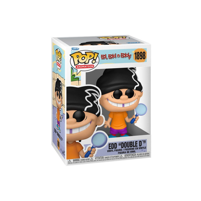 Ed, Edd and Eddy POP! Animation Vinyl Figure Double D 9 cm 1