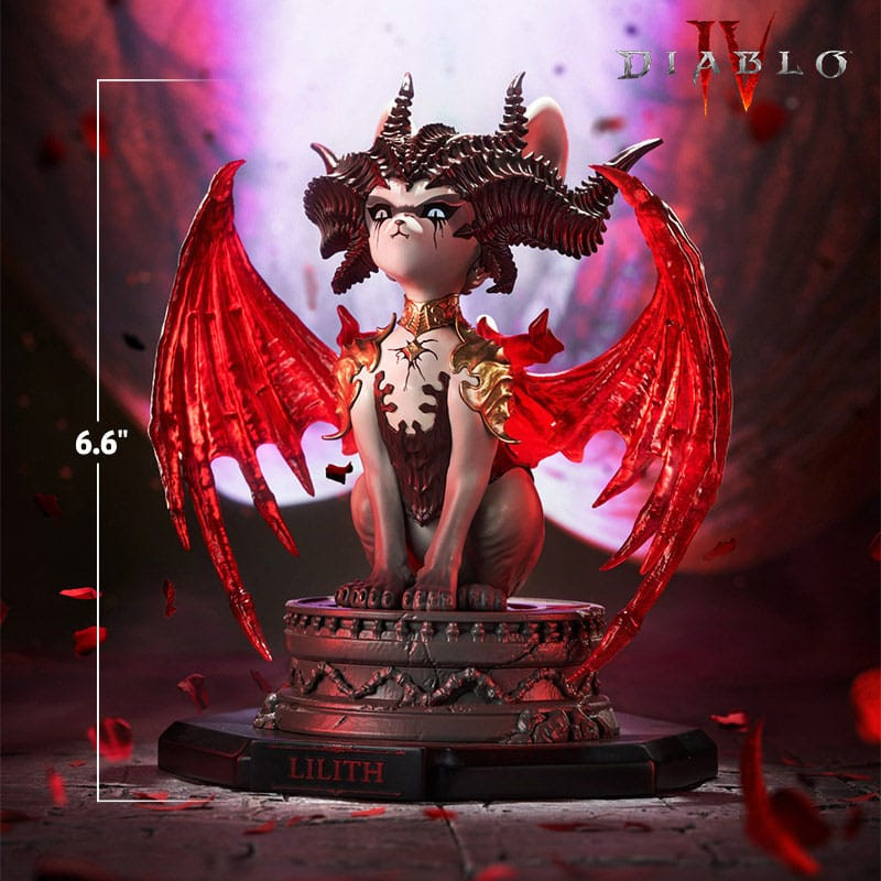 Diablo IV Statue Lilith Meow 17 cm 2
