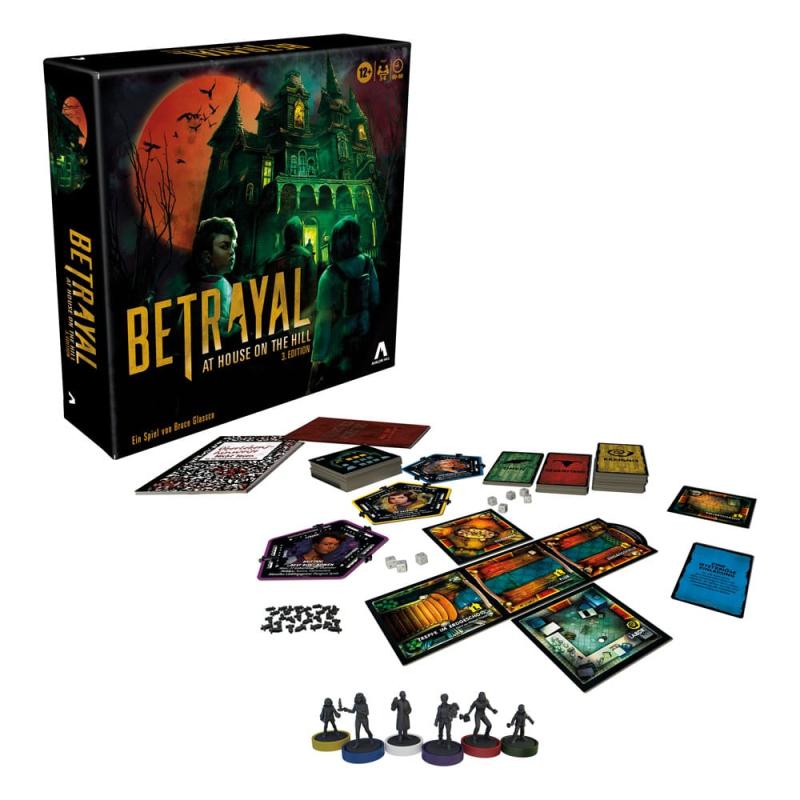 Betrayal at House on the Hill Board Game 3. Edition *German Version*