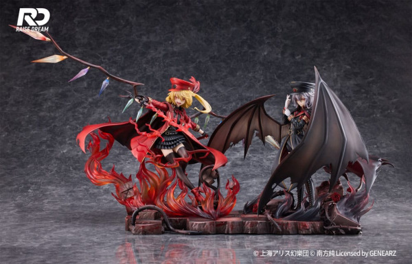 Touhou Project PVC Statue 1/6 Flandre Scarlet Military Uniform Ver. 27 cm 2