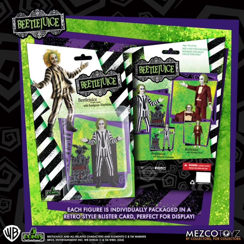 Beetlejuice 5 Points Action Figures 10 cm Assortment (14) 7