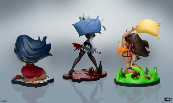 Coffin Comics Designer Statues Set Sleepover In Hell 8