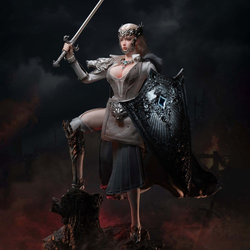 The Girl Under Wolf's Ward Action Figure 1/6 Alina (Silver) 30 cm 2