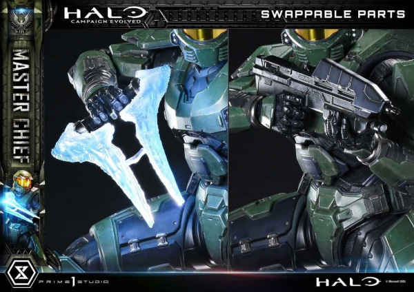 Halo Ultimate Premium Masterline Series Statue 1/4 Campaign Evolved Master Chief Bonus Version 78 cm 8