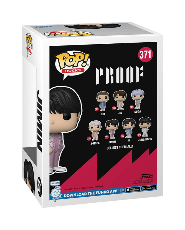 BTS POP! Rocks Vinyl Figure Jimin 9 cm 2