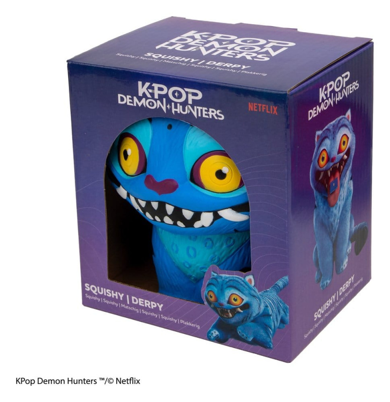 KPop Demon Hunters Squishy Anti Stress Figure Derpy 4