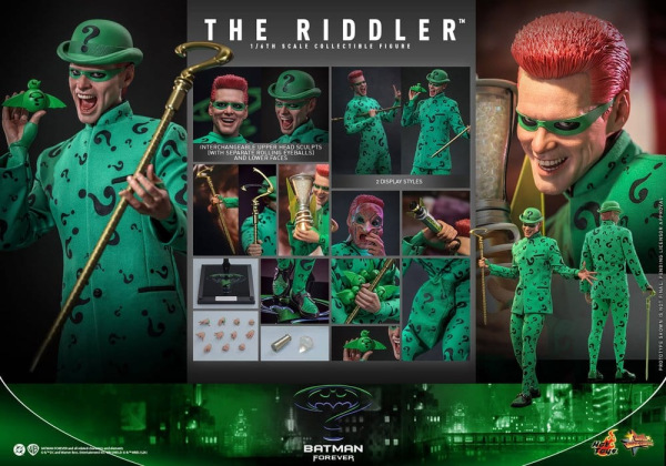 DC Comics Batman Forever Movie Masterpiece Action Figure 1/6 Riddler 31 cm 12