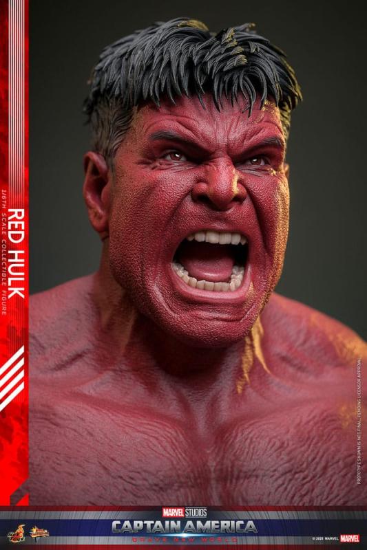 Captain America: Brave New World Movie Masterpiece Action Figure 1/6 Red Hulk 47 cm 5