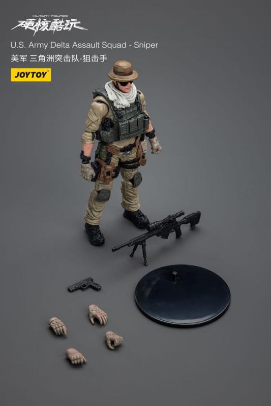 Hardcore Coldplay Action Figure 1/18 U.S. Army Delta Assault Squad Sniper 11 cm 4