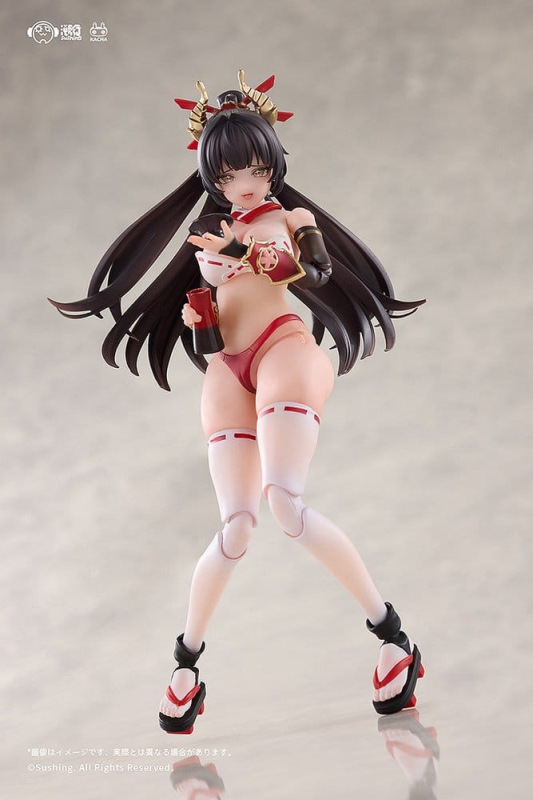 Combat Priestess Action Figure 1/12 Sakura Uefuji 15 cm 8