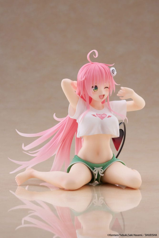 To Love-Ru Darkness PVC Statue Desktop Cute Figure Lala Roomwear Ver. 13 cm 4
