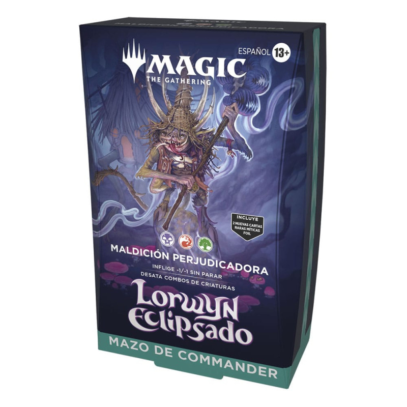 Magic the Gathering Lorwyn eclipsado Commander Decks Display (4) spanish 6