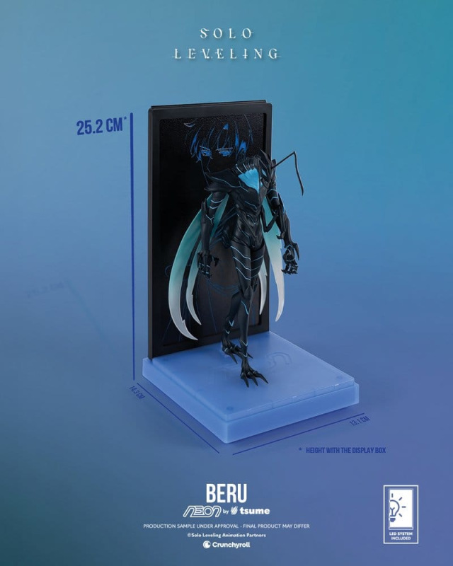 Solo Leveling Neon Figure 1/9 Beru 20 cm 9