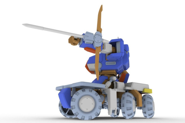 Wolf Fang Sky Fang 2001 Plastic Model Kit TYPE04 Shinryu 10 cm 2