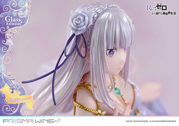 Re:Zero Prisma Wing Statue 1/7 Emilia Glass Edition 29 cm 14