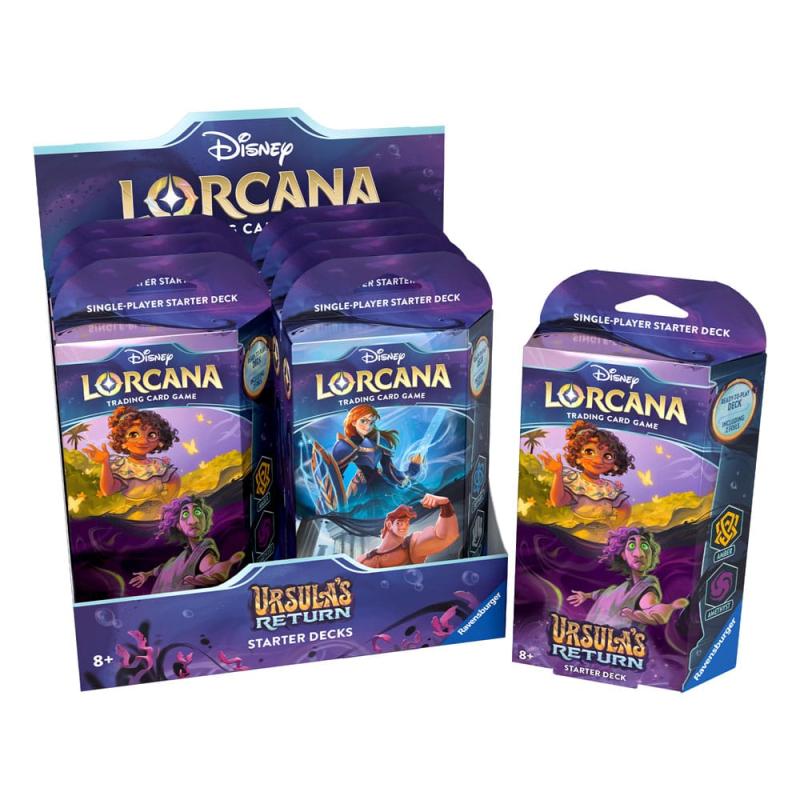 Disney Lorcana TCG Ursula's Return Starter Decks Display (8) *English Edition*