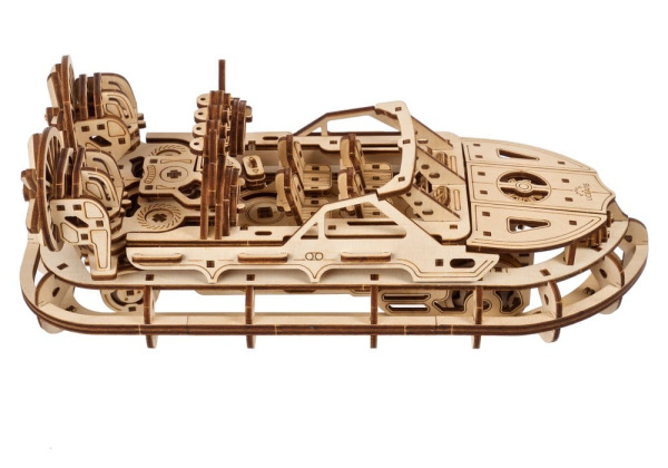 Ugears 3D Wooden Puzzle Rescue Hovercraft 9